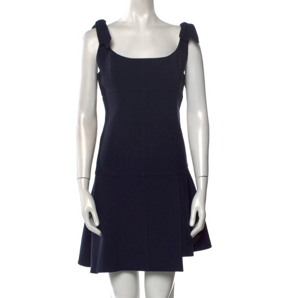 Cinq A Sept Scoop Neck Mini Dress